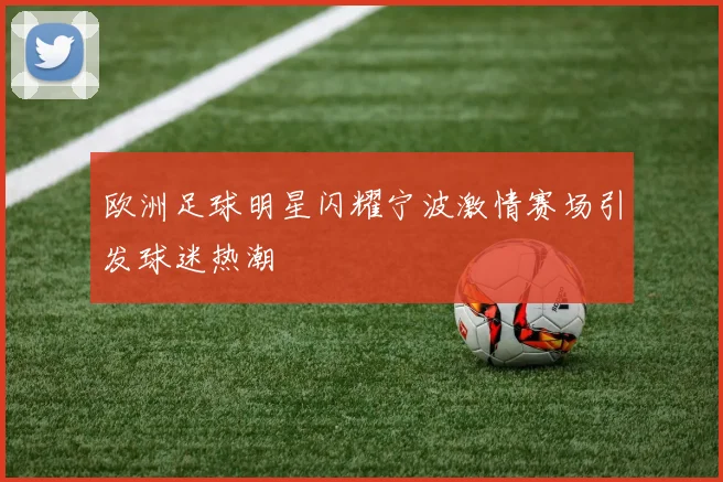 欧洲足球明星闪耀宁波激情赛场引发球迷热潮