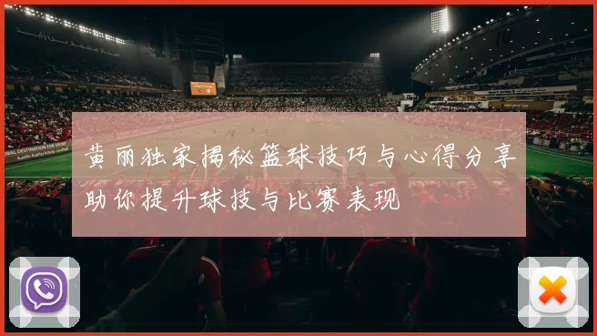 黄丽独家揭秘篮球技巧与心得分享助你提升球技与比赛表现